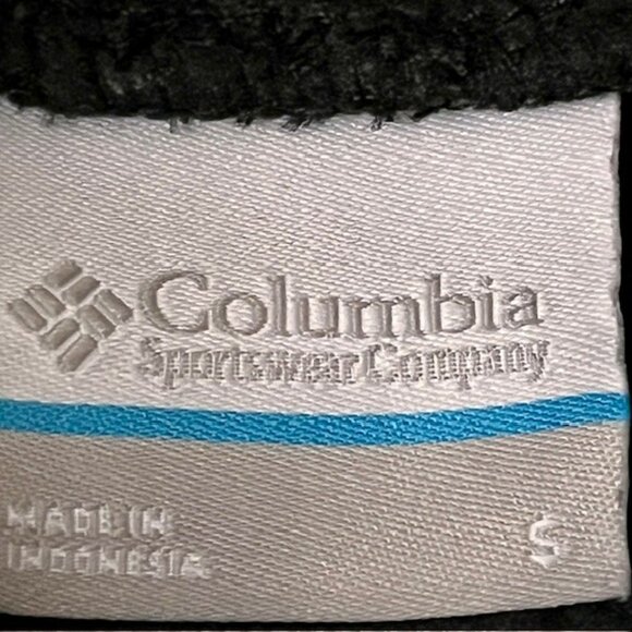 Columbia Ali Peak Fleece Cowl Neck Tunic Pockets - Black Brush Floral Print - S - Picture 9 of 9